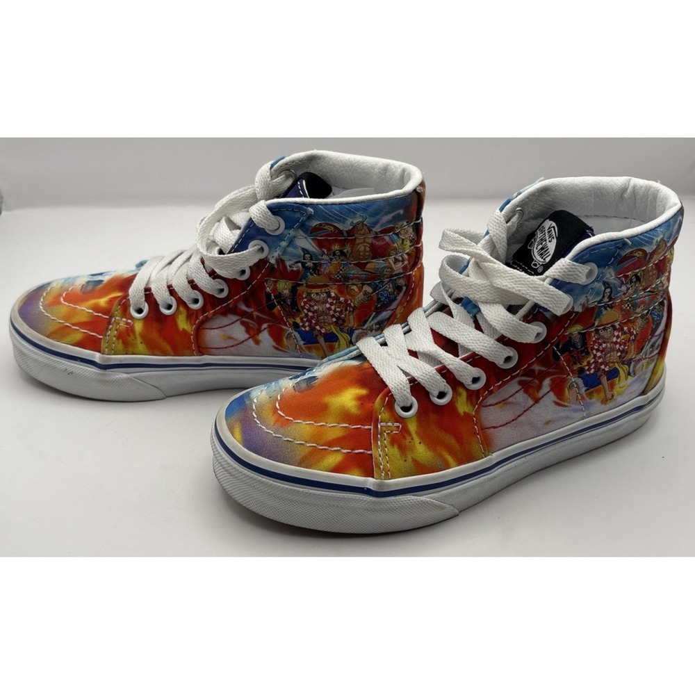 Vans Sk8-Hi One Piece Punk Hazard‎ Shoes US Kids 13 Anime Limited Edition